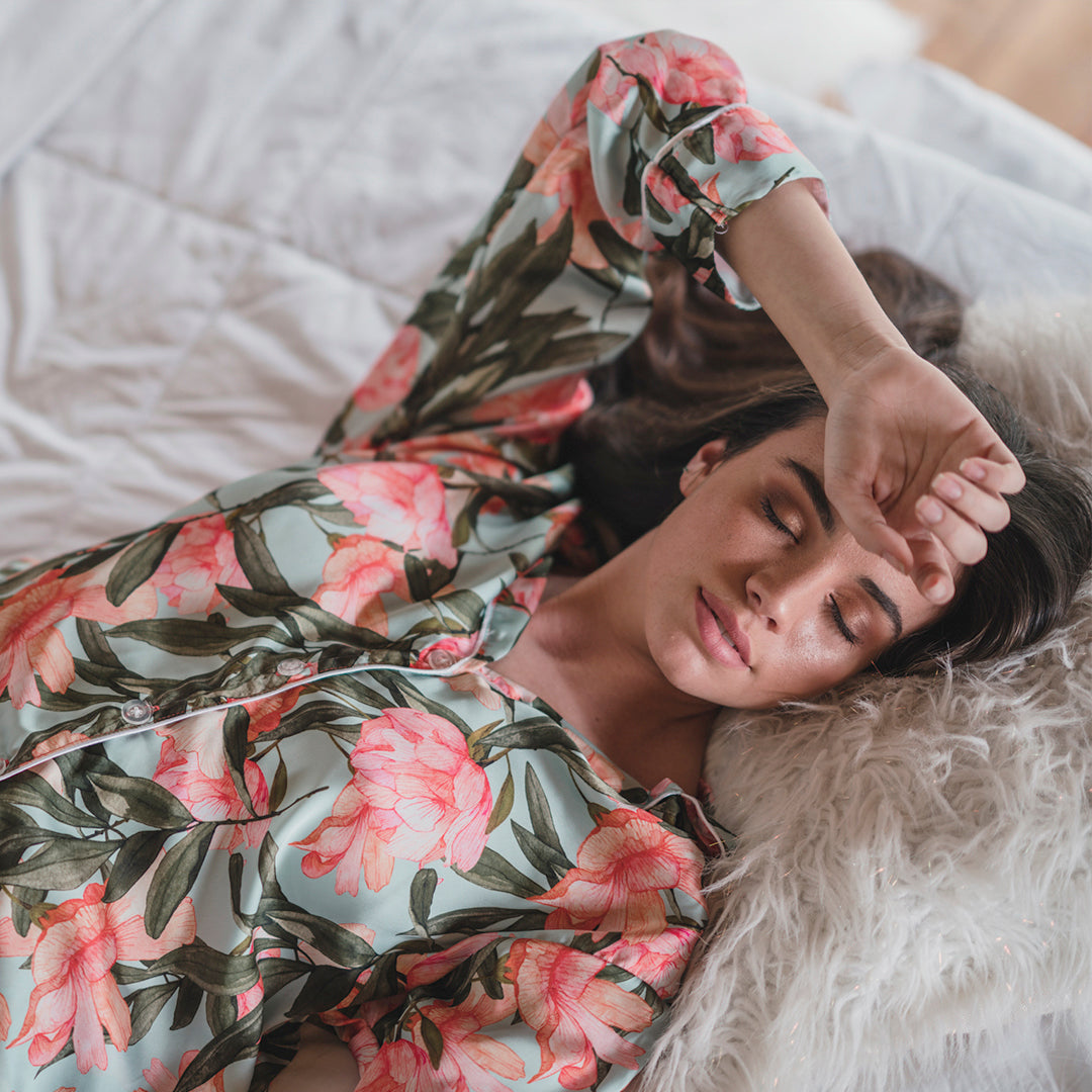 Pijama larga para mujer